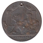 MEDALLA 1885 EXP.UNIV.D'ANVERS