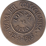 MEDALLA BOLSA DEL COLECCIONISTA