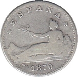 1870*7-0 GOB.PROV. 50 CENTIMOS SN M. Ord.Cat.5