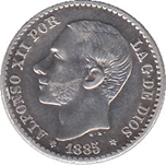 1885/1*8-6 AL.XII 50 CENTIMOS MS M. Ord.Cat.20