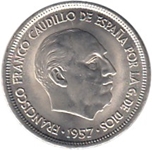 [ESP70050] 1957*70 EE 50 PTAS VS.397