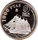 1998 ESPAÑA 1000Pts EXPO'98 PORTUGAL