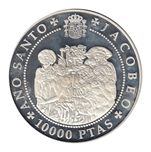 [ESX99O01] 1999 XACOBEO 80000 PTAS ORO APOSTOL
