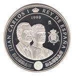 1998 10000 Ptas BORBONES PLATA