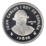 1998 2000 PTS CARLOS IV PLATA