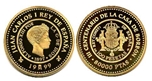 [BOT78O01] 1978 BOTSWANA 150 PULA HIENA ORO