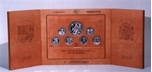 2000 CARLOS V ESTUCHE PLATA 7 PIEZAS