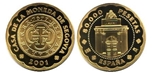 2001 CECA SEGOVIA 8 ESCUDOS ORO
