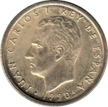 [ESP91025] 1991 ESPAÑA 25 PTS EMBLEMA