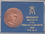 1988 MEDALLA Cu EXP.BIC. CARLOS III