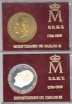 1988 MED Cu-Ag BICENTENARIO CARLOS III