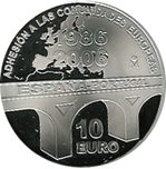 [CAR07ZA2] 2007 EXPO ZARAGOZA 10 EUROS PABELLON PUE