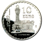 2002 GAUDI 10 EUROS EL CAPRICHO AG