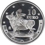2003 ANIV.EURO 10 Eu RAPTO EUROPA ZEUS