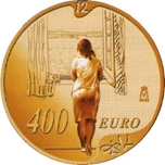 2004 DALI 400 EUROS FIGURA VENTANA AU