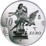 2004 DALI 10 EUROS LEDA ATOMICA