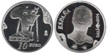 2004 DALI 10 EUROS AUTORRETRATO BLANDO
