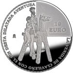 2005 QUIJOTE 10 EUROS CLAVILEÑO