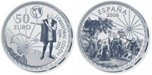 2006 COLON CINCUENTIN 50 EUROS PLATA