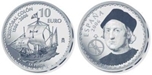 2006 COLON 10 EUROS LA PINTA