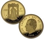 2006 CARLOS V 200 EUROS ORO