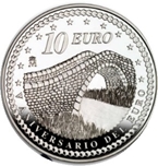 2007 V ANIV.EURO 10 EUROS PUENTE  AG