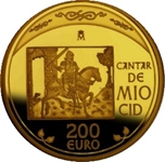 2007 MIO CID 200 EUROS ORO