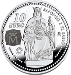 2008 ALFONSO X 10 EUROS