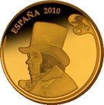 2010 PINTURA: GOYA 400 EUROS Oro