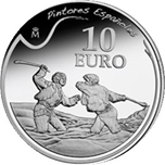 2010 PINTURA: GOYA 10 EUROS DUELO A GARROTAZOS