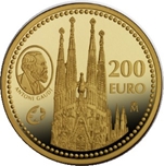 2010 GAUDI 200 EUROS ORO Programa Europa