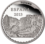 2013 TESOROS MUSEOS 10 Euros TIZIANO