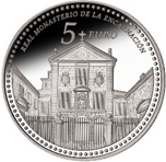 2013 PATRIMONIO 5 EUROS Monast. ENCARNACION