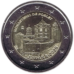 2026 ESPAÑA 2 EUROS MONASTERIO DE POBLET