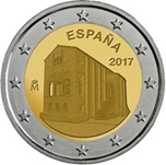 2017 ESPAÑA 2 EUROS STA MARIA NARANCO