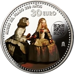 2019 ESPAÑA 30 EUROS MUSEO DEL PRADO