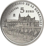 2014 CIUDADES PATRIMONIO CORDOBA 5 EUROS