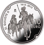 2015 QUIJOTE 10 EUROS
