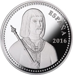 2016 FERNANDO II de ARAGON 10 Euros