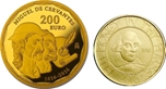 2016 IV Cent CERVANTES y SHAKESPEARE SET ORO