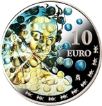 2021 SALVADOR DALIA 10 EUROS