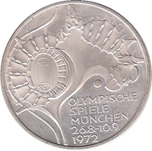[ALE72P02] 1972 ALEMANIA 10 MARCOS MAPA