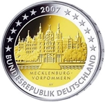 2007 ALEMANIA 2 EUROS MECKLENBURGO-POMERANIA