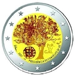 2007 PORTUGAL 2 EUROS PRESIDENCIA UNION EUROPEA