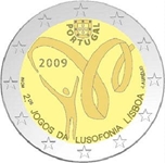2009 PORTUGAL 2 EUROS LUSOFONIA