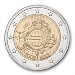 2012 ESTONIA 2 EUROS X Aniv. EURO