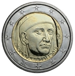 2013 ITALIA 2 EUROS G.BOCCACCIO
