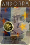 2015 ANDORRA 2 EUROS ACUERDO ADUANERO