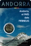 2017 ANDORRA 2 EUROS PAIS DE LOS PIRINEOS