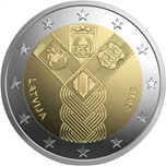2018 LETONIA 2 EUROS ESTADOS BALTICOS